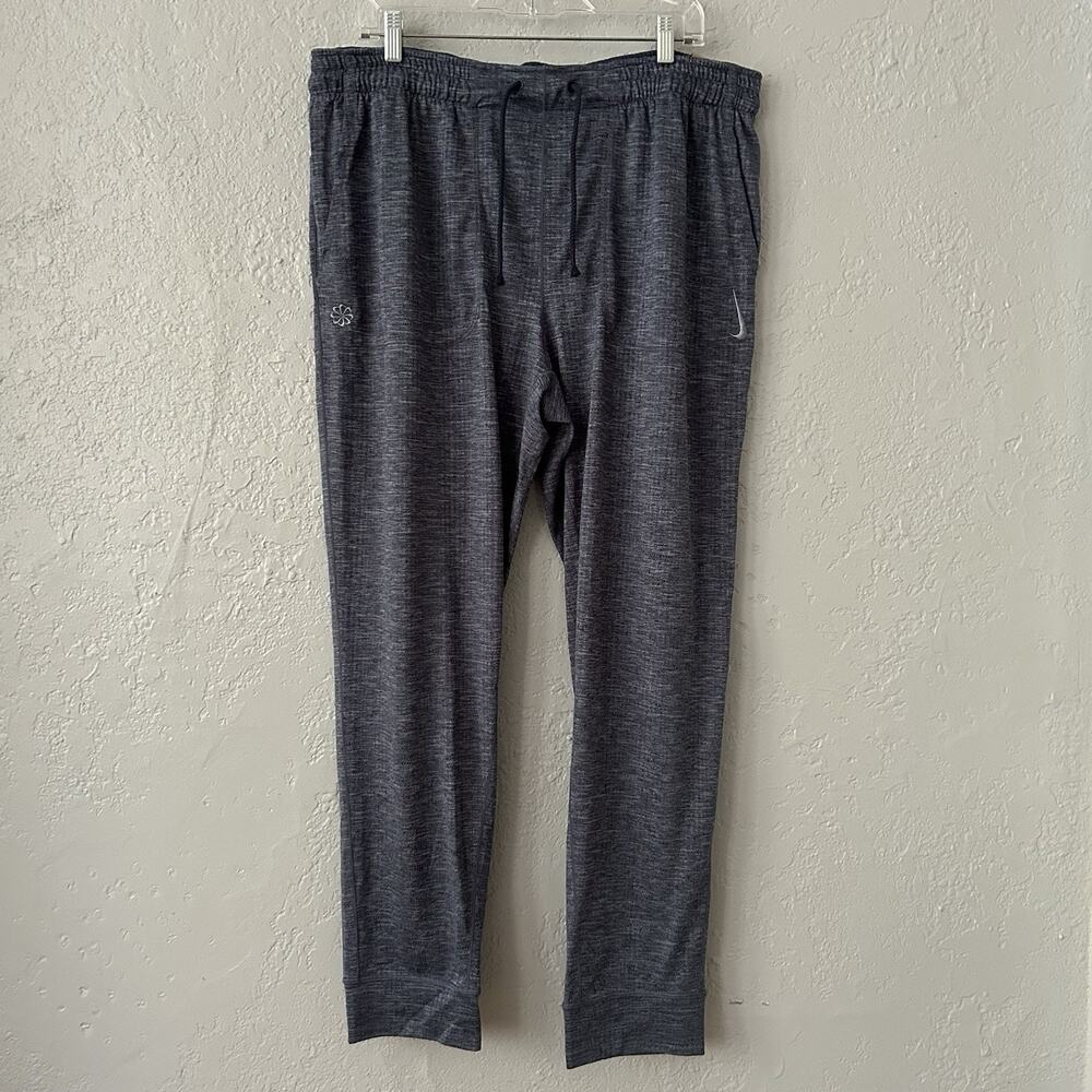Nike Yoga Dri-FIT Pants Men’s XXL Gray Training Joggers Standard Fit NWT